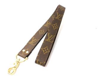 lv phone lanyard|louis vuitton keychain pouch.